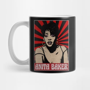 Anita Baker 80s Pop Art Mug